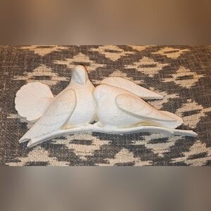 Burwood White Dove Figurine MCM wall hanger